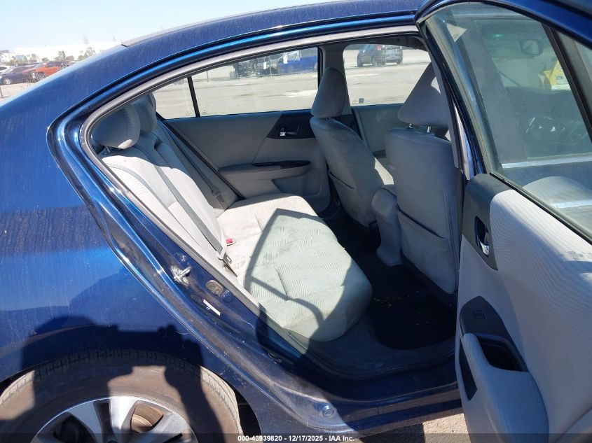 2014 Honda Accord Lx VIN: 1HGCR2F39EA255345 Lot: 43939820