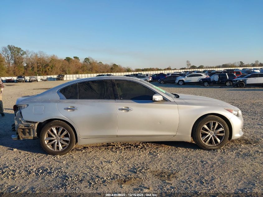 2016 Infiniti Q50 2.0T Base/2.0T Premium VIN: JN1CV7AR6GM252393 Lot: 43939823