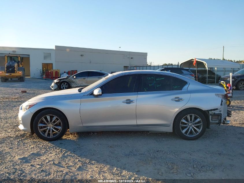 2016 Infiniti Q50 2.0T Base/2.0T Premium VIN: JN1CV7AR6GM252393 Lot: 43939823