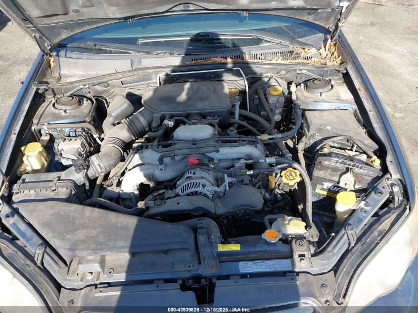 2006 Subaru Legacy 2.5I VIN: 4S3BP626866305745 Lot: 43939828