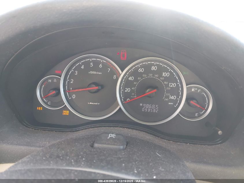 2006 Subaru Legacy 2.5I VIN: 4S3BP626866305745 Lot: 43939828