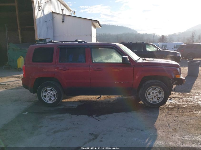 2016 Jeep Patriot Sport VIN: 1C4NJRBB0GD610926 Lot: 43939829