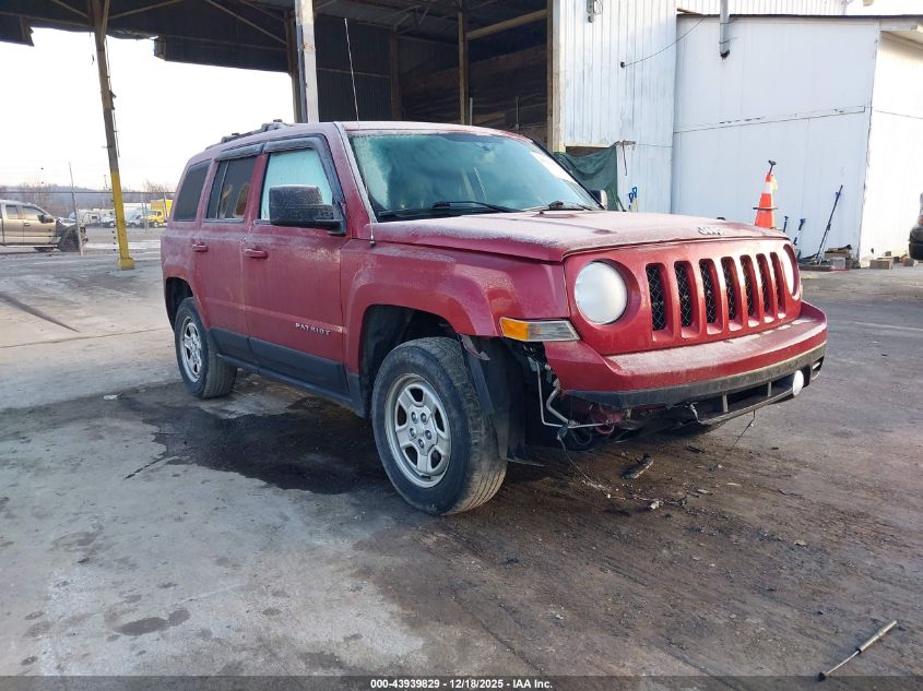 2016 Jeep Patriot Sport VIN: 1C4NJRBB0GD610926 Lot: 43939829