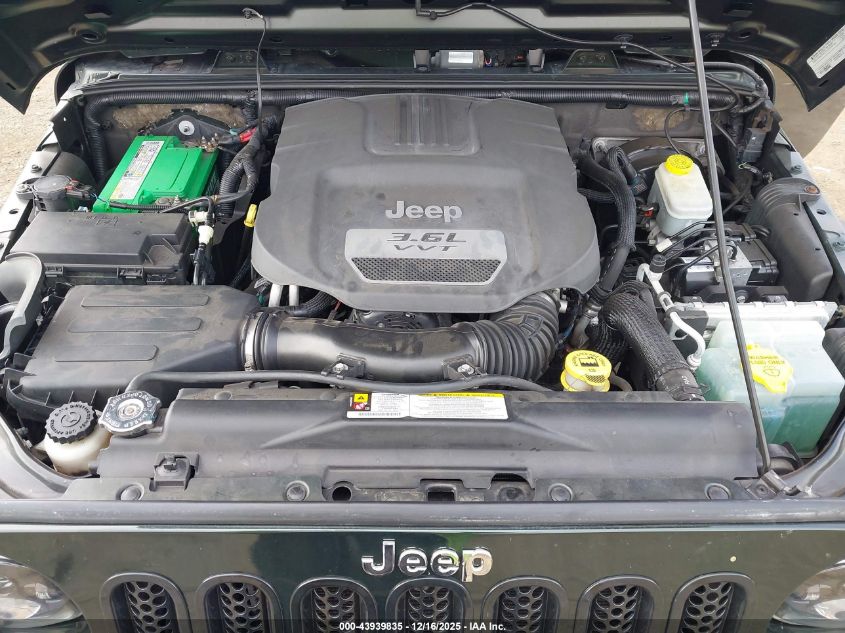 2012 Jeep Wrangler Sport VIN: 1C4AJWAG0CL124742 Lot: 43939835