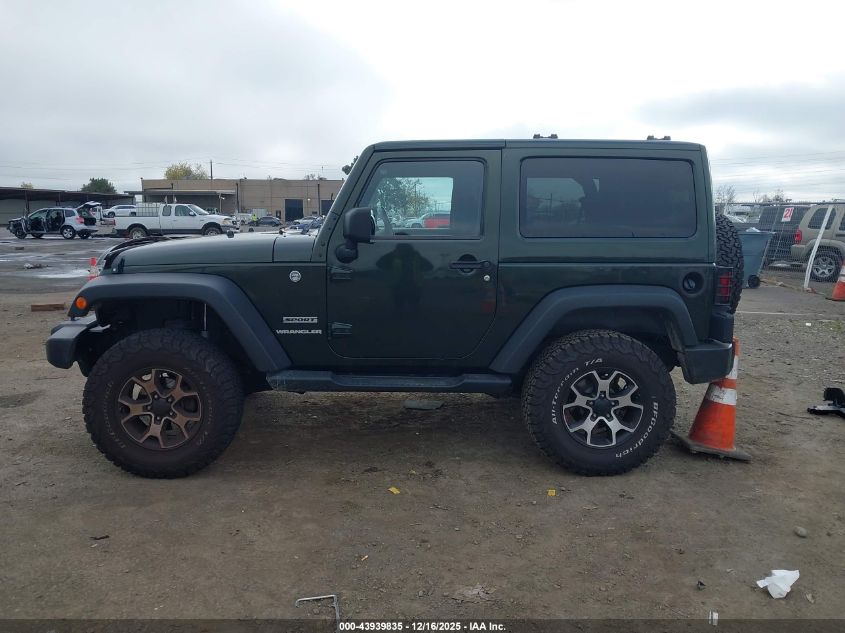 2012 Jeep Wrangler Sport VIN: 1C4AJWAG0CL124742 Lot: 43939835