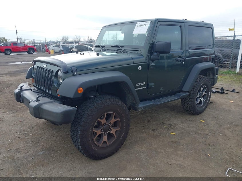 1C4AJWAG0CL124742 2012 Jeep Wrangler Sport photo 1