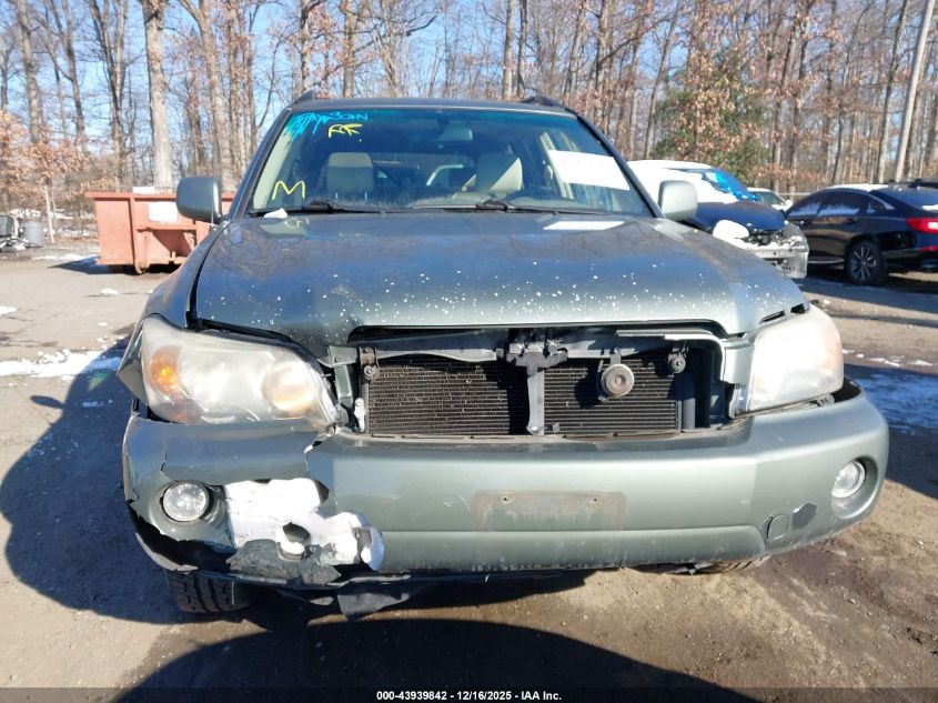 2007 Toyota Highlander V6 VIN: JTEHP21A670192158 Lot: 43939842