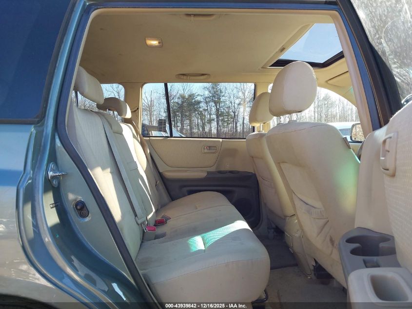 2007 Toyota Highlander V6 VIN: JTEHP21A670192158 Lot: 43939842