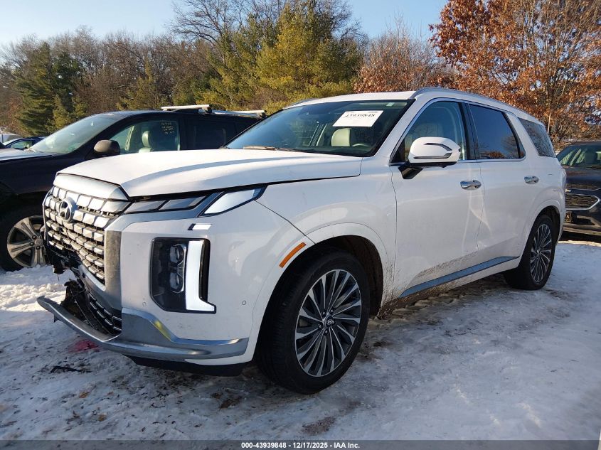 2024 Hyundai Palisade Calligraphy VIN: KM8R7DGE6RU796900 Lot: 43939848