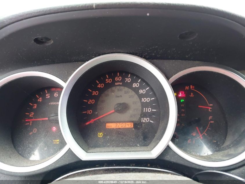 2008 Toyota Tacoma Base V6 VIN: 5TEMU52N38Z567830 Lot: 43939849