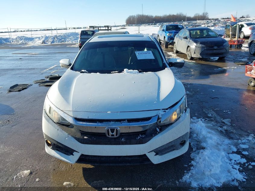 2018 Honda Civic Ex-L VIN: JHMFC1F77JX003710 Lot: 43939850