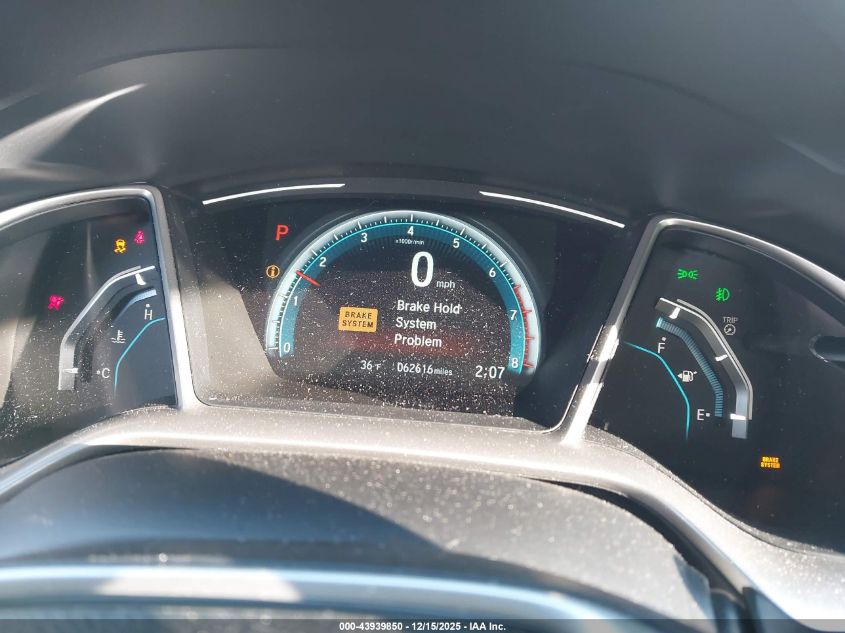 2018 Honda Civic Ex-L VIN: JHMFC1F77JX003710 Lot: 43939850