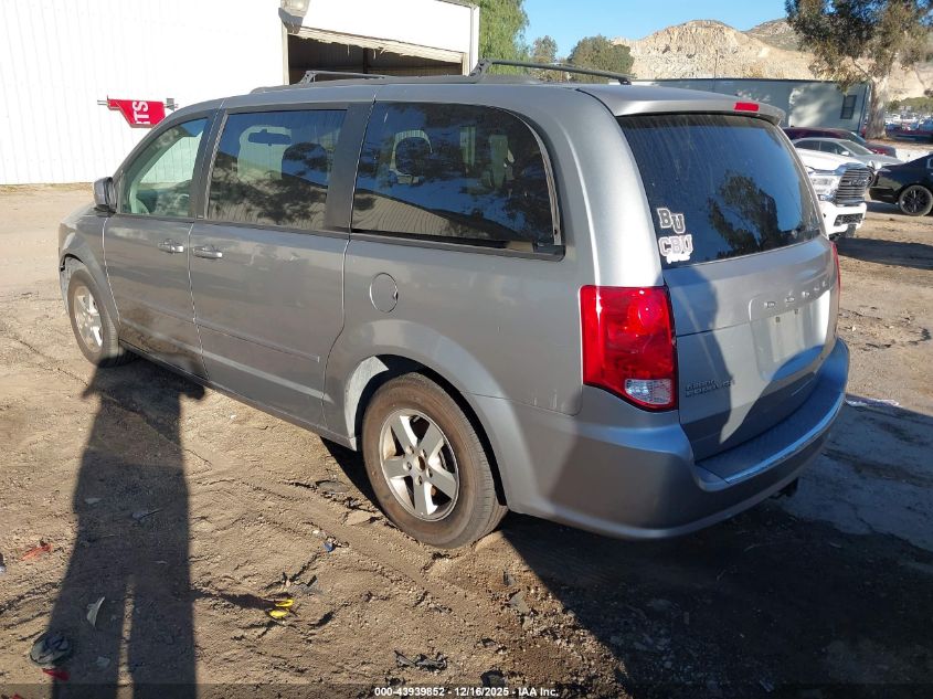 2013 Dodge Grand Caravan Sxt VIN: 2C4RDGCG0DR627628 Lot: 43939852
