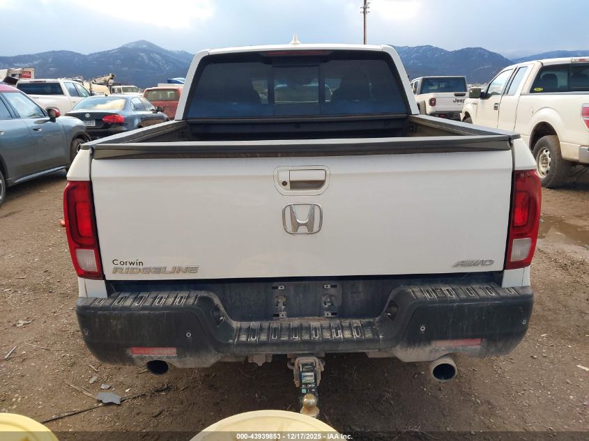 2021 Honda Ridgeline Rtl-E VIN: 5FPYK3F74MB006658 Lot: 43939853