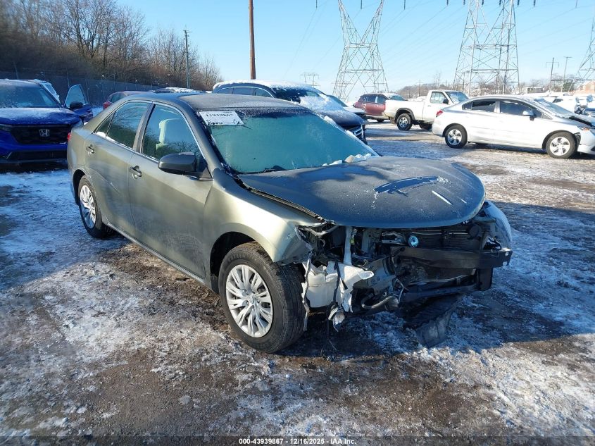 2012 Toyota Camry Le VIN: 4T4BF1FK3CR250868 Lot: 43939867