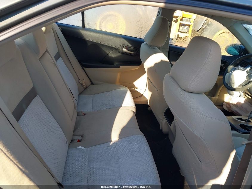 2012 Toyota Camry Le VIN: 4T4BF1FK3CR250868 Lot: 43939867