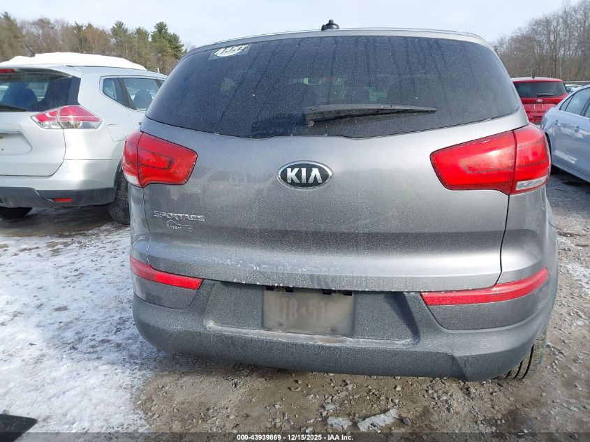 2016 Kia Sportage Lx VIN: KNDPB3AC7G7879677 Lot: 43939869