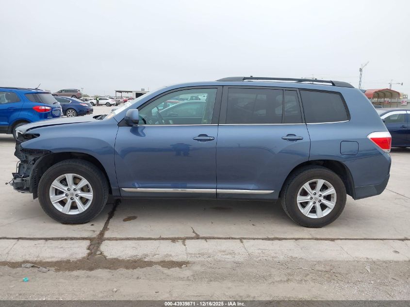2013 Toyota Highlander Se V6 VIN: 5TDBK3EH7DS267884 Lot: 43939871