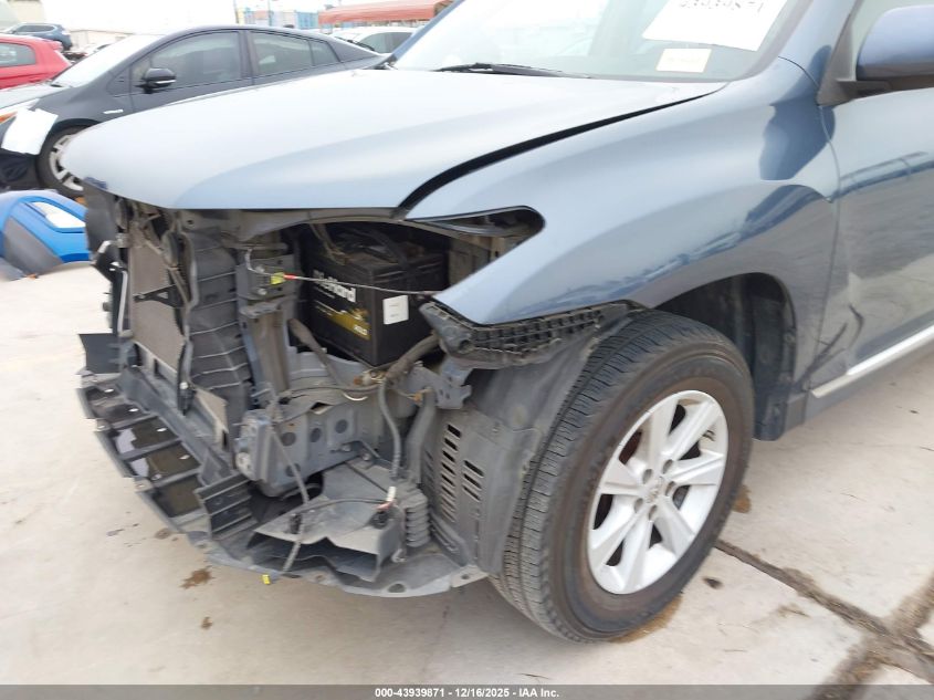 2013 Toyota Highlander Se V6 VIN: 5TDBK3EH7DS267884 Lot: 43939871