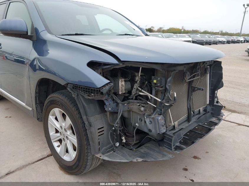 2013 Toyota Highlander Se V6 VIN: 5TDBK3EH7DS267884 Lot: 43939871