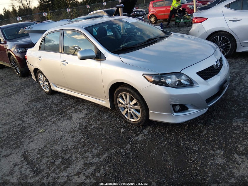 1NXBU4EEXAZ374078 2010 Toyota Corolla S auction photo 1
