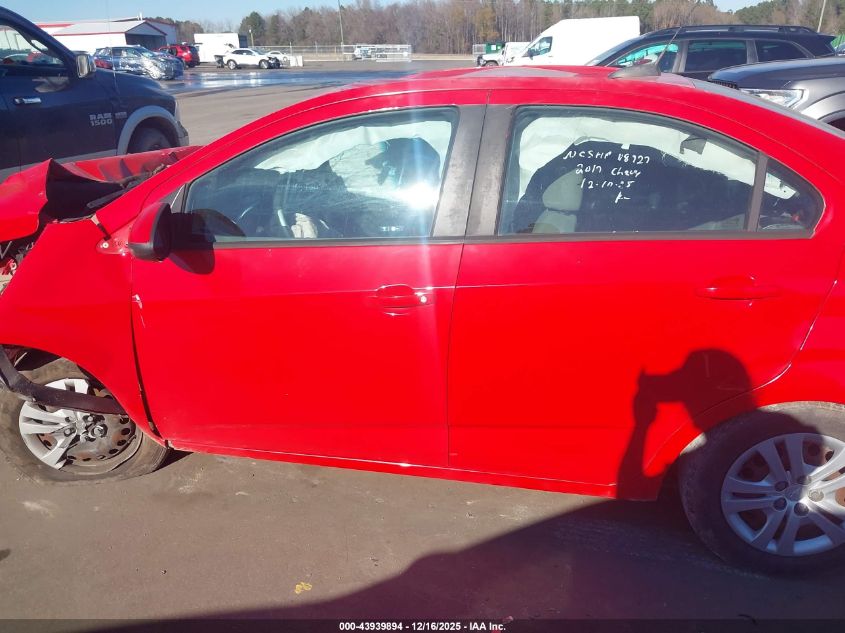 2017 Chevrolet Sonic Ls Auto VIN: 1G1JB5SH8H4157495 Lot: 43939894