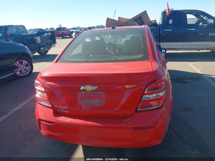 2017 Chevrolet Sonic Ls Auto VIN: 1G1JB5SH8H4157495 Lot: 43939894