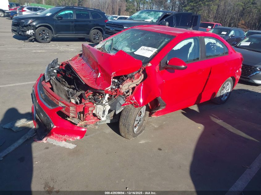 2017 Chevrolet Sonic Ls Auto