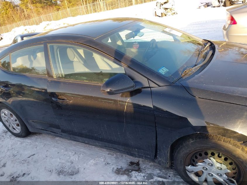 2019 Hyundai Elantra Se VIN: 5NPD74LF9KH497107 Lot: 43939901