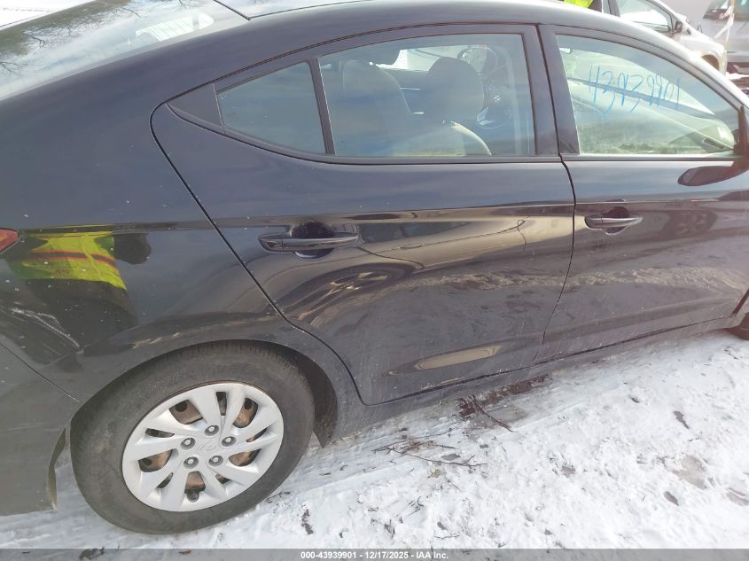 2019 Hyundai Elantra Se VIN: 5NPD74LF9KH497107 Lot: 43939901