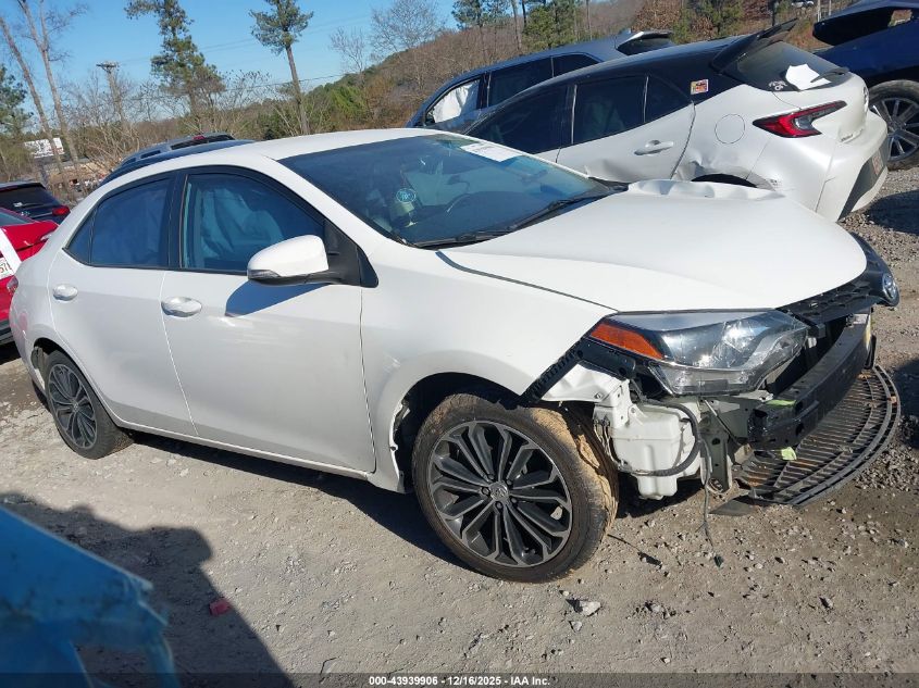 2016 Toyota Corolla S Plus VIN: 5YFBURHE4GP533440 Lot: 43939906