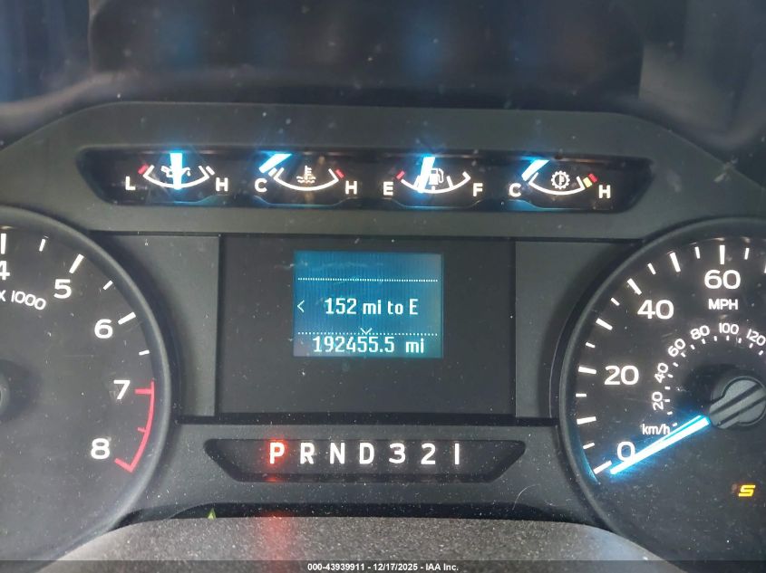 2017 Ford F-150 Xl VIN: 1FTMF1C83HFC37839 Lot: 43939911