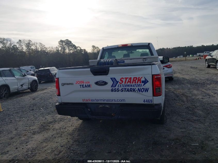 2017 Ford F-150 Xl VIN: 1FTMF1C83HFC37839 Lot: 43939911