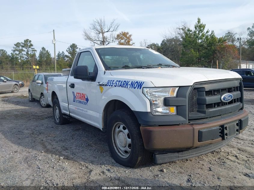 2017 Ford F-150 Xl VIN: 1FTMF1C83HFC37839 Lot: 43939911