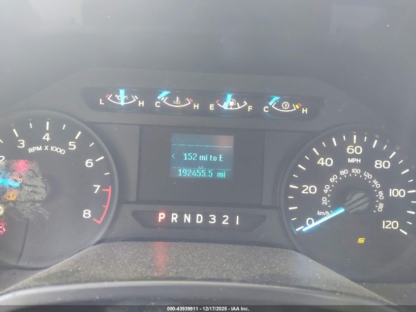 2017 Ford F-150 Xl VIN: 1FTMF1C83HFC37839 Lot: 43939911