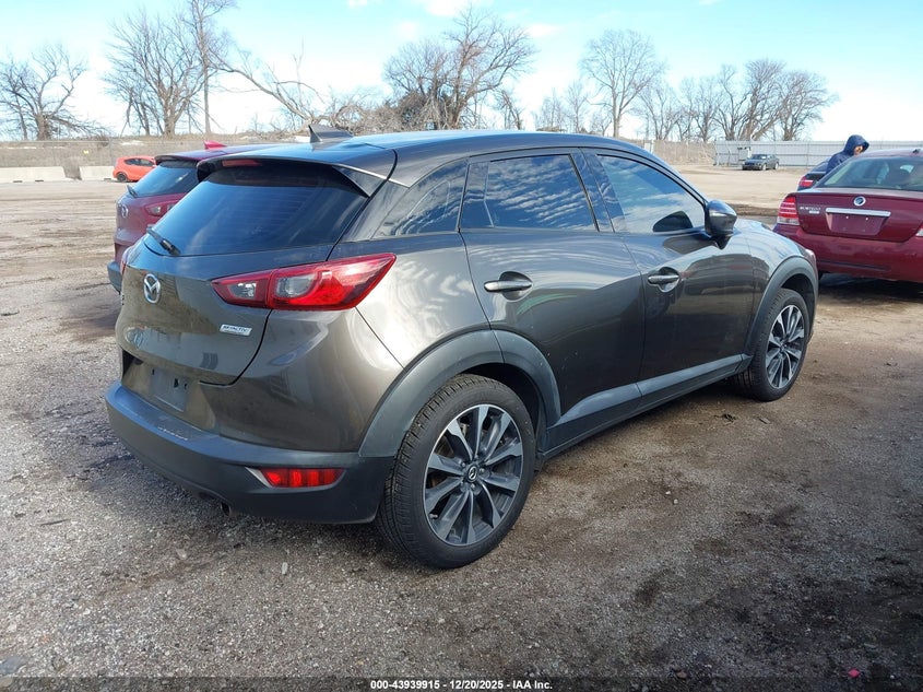 Vin: jm1dkfc77k0402916, lot: 44435545, mazda cx-3 touring 20194