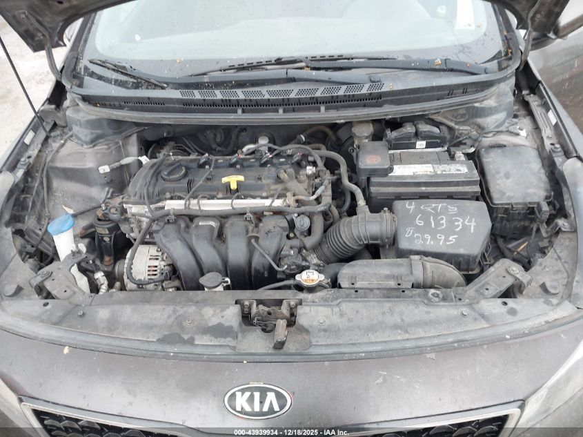 2017 Kia Forte Lx VIN: 3KPFL4A70HE017937 Lot: 43939934