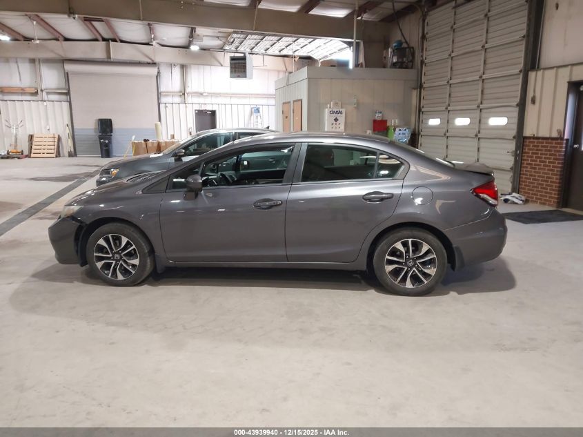2015 Honda Civic Ex VIN: 19XFB2F88FE038489 Lot: 43939940