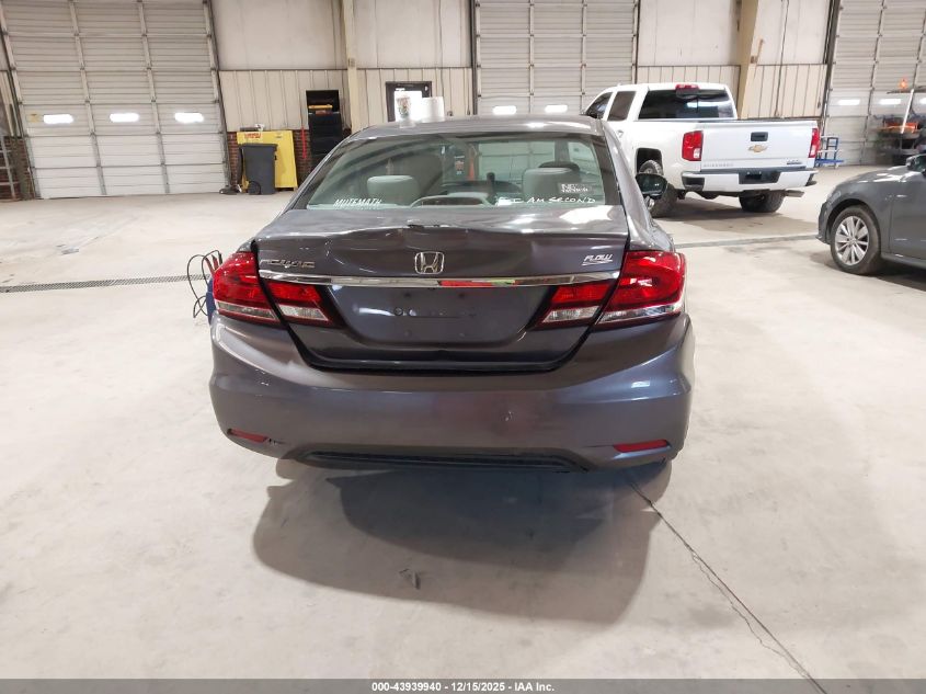 2015 Honda Civic Ex VIN: 19XFB2F88FE038489 Lot: 43939940