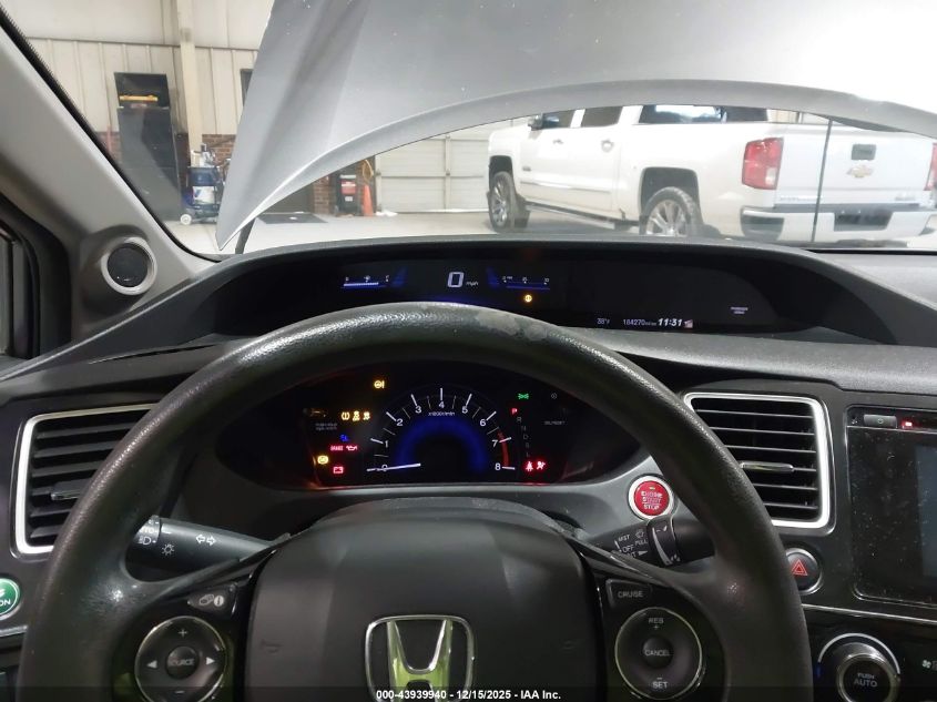 2015 Honda Civic Ex VIN: 19XFB2F88FE038489 Lot: 43939940