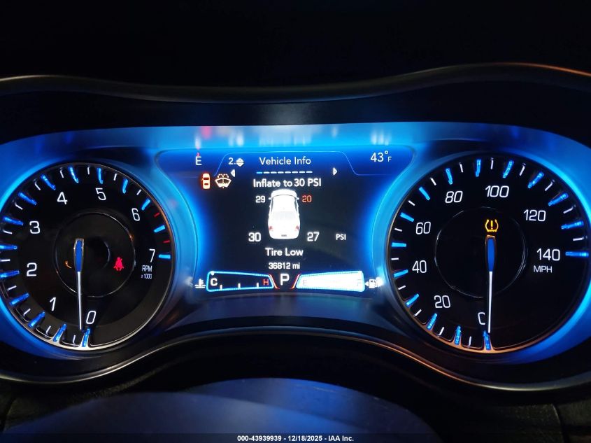 2019 Chrysler 300 Touring L Awd VIN: 2C3CCARG8KH524137 Lot: 43939939