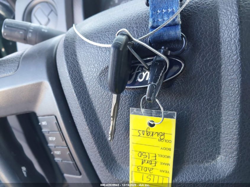 2013 Ford F-150 Xl VIN: 1FTMF1CM3DKD50186 Lot: 43939943