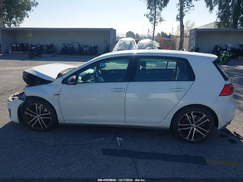 2017 Volkswagen Golf Gti Autobahn 4-Door/S 4-Door/Se 4-Door/Sport 4-Door VIN: 3VW447AU8HM064096 Lot: 43939946