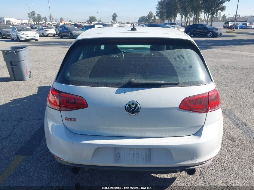 2017 Volkswagen Golf Gti Autobahn 4-Door/S 4-Door/Se 4-Door/Sport 4-Door VIN: 3VW447AU8HM064096 Lot: 43939946