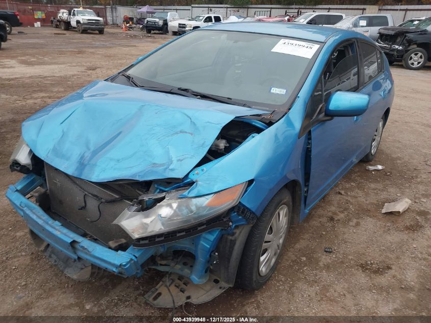 2011 Honda Insight VIN: JHMZE2H32BS001207 Lot: 43939948