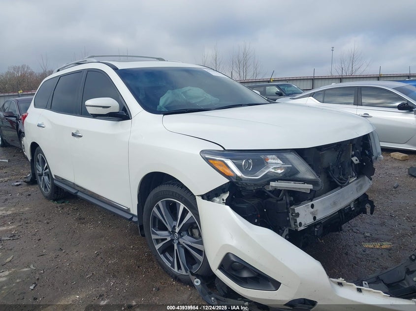 5N1DR2MM2KC649909 2019 Nissan Pathfinder Platinum auction photo 1