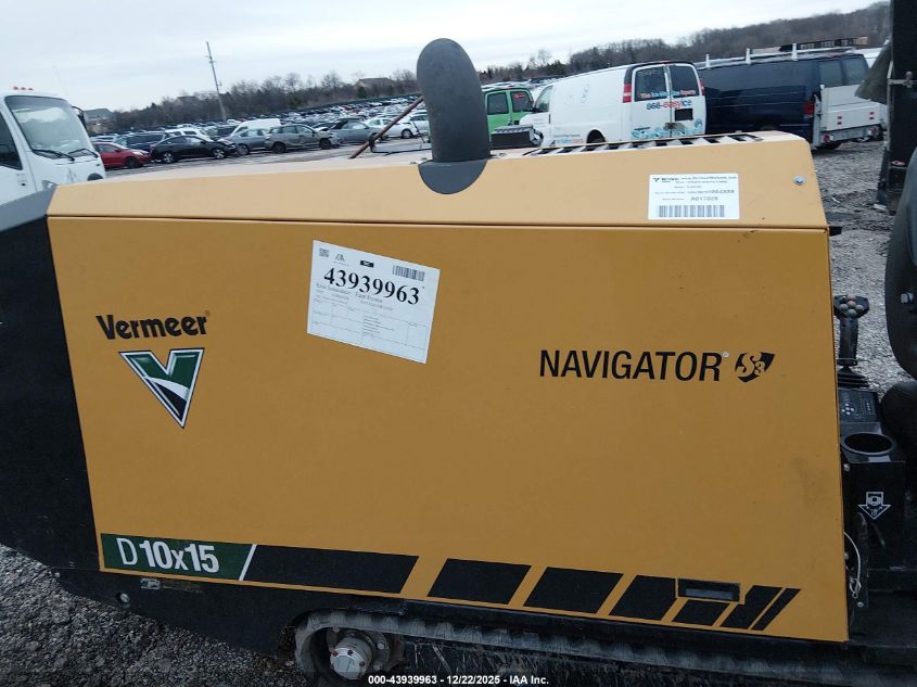 2025 Vermeer Navigator D10X15 Series Iii VIN: 1VRA130VTS1004538 Lot: 43939963
