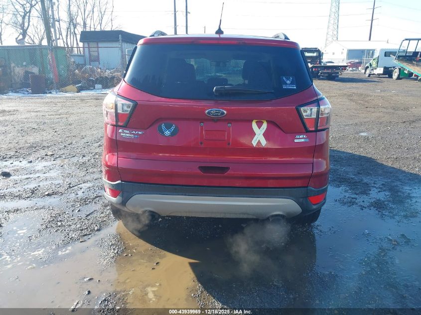 2018 Ford Escape Sel VIN: 1FMCU9HD2JUD33593 Lot: 43939969