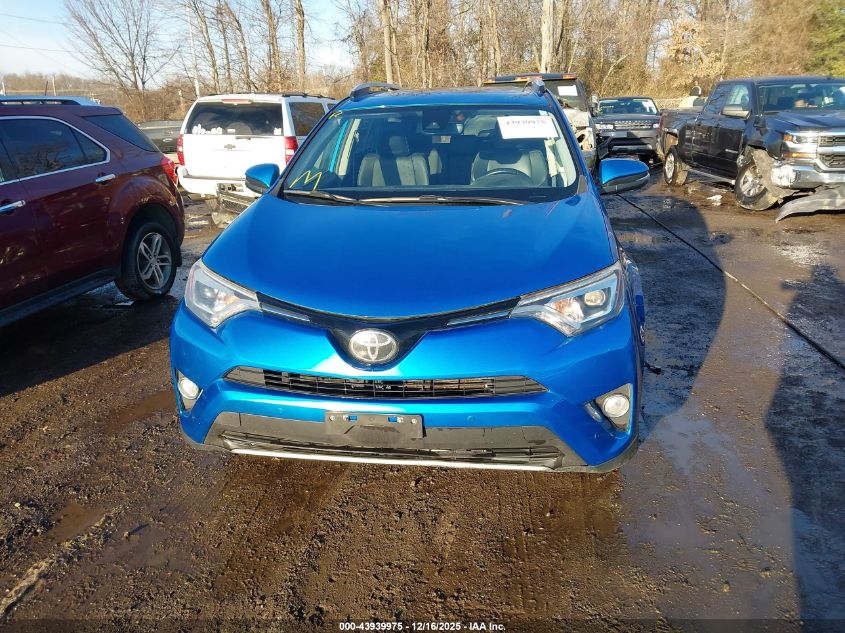2016 Toyota Rav4 Limited VIN: JTMDFREV1GJ061564 Lot: 43939975