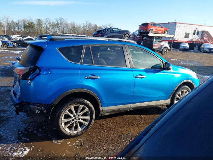 2016 Toyota Rav4 Limited VIN: JTMDFREV1GJ061564 Lot: 43939975